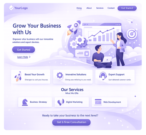 landing page 1